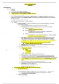 NUR 254 - Childbearing Exam 2 Study Guide.