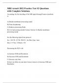 MRI Armrit 2022 Practice Test #2 Questions with Complete Solutions