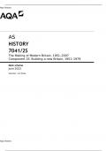 AS HISTORY 7041/2S