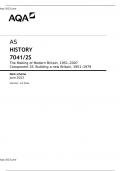 AS HISTORY 7041/2S