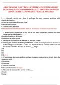 ABYC MARINE ELECTRICAL CERTIFICATION 2024 NEWEST  EXAM 50 QUESTIONS WITH DETAILED VERIFIED ANSWERS  (100% CORRECT ANSWERS) A+ GRADE ASSURED