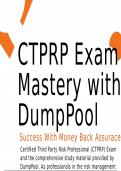 Risk Mastery Unleashed: Conquer the CTPRP Exam with DumpPool's Guarantee