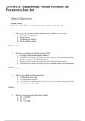 Test Bank For Pathophysiology, Physical Assessment, and Pharmacology 1st Edition Janie Best; Grace Buttriss; Annette Hines. Isbn. 9780803675674.
