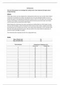 BTEC Applied Science - Unit 2 - Cooling Curves Assignment (Achieved DISTINCTION) 