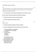 MTTC #124 (3-6 Science and Social Studies) Questions with Complete Solutions.