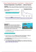 Gizmo Student Exploration: Coral Reefs 1 – Abiotic Factors