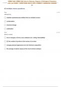 CHEM-120:| CHEM 120 INTRO TO GENERAL, ORGANIC & BIOLOGICAL CHEMISTRY WITH LAB EXAM 1(A) QUESTIONS WITH 100% CORRECT ANSWERS| GRADED A+ 