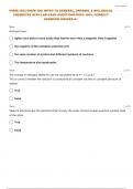 CHEM-120:| CHEM 120 INTRO TO GENERAL, ORGANIC & BIOLOGICAL CHEMISTRY WITH LAB MIDTERM EXAM QUESTIONS WITH 100% CORRECT ANSWERS