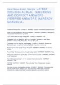 SmartServe Exam Practice LATEST  2023-2024 ACTUAL QUESTIONS  AND CORRECT ANSWERS  (VERIFIED ANSWERS) |ALREADY  GRADED A+