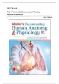 Test Bank - Mader's Understanding Human Anatomy & Physiology 10th Edition by Susannah Longenbaker 