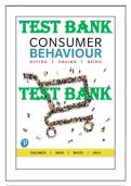 Test Bank for Consumer Behaviour Buying, Having, and Being, 8th Canadian Edition by by Michael R. Solomon