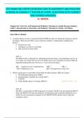 TEST BANK FOR LEIFER'S INTRODUCTION TO MATERNITY AND PEDIATRIC NURSING IN CANADA 1ST EDITION BY LEIFER. QUESTIONS WITH CORRECT AND VERIFIED ANSWERS. A+ GRADE.