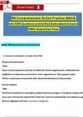 ATI RN Comprehensive Online Practice 2023 A and B with NGN Questions and Answers (Verified Answers)