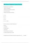 3B2 Power Engineer Exam Practice