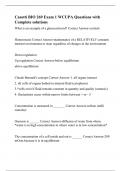 Casotti BIO 269 Exam 1 WCUPA Questions with Complete solutions