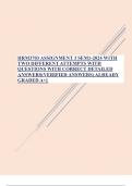 HRM3703 ASSIGNMENT 3 SEM1-2024 WITH  TWO DIFFERENT ATTEMPTS WITH  QUESTIONS WITH CORRECT DETAILED  ANSWERS(VERIFIED ANSWERS) ALREADY  GRADED A+||