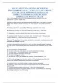 2024 RN ATI FUNDAMENTAL OF NURSING PROCTORED EXAM WITH NGN LATEST VERSION ACTUAL EXAM WITH 100 QUESTION AND CORRECT DETAILED ANSWERS WITH RATIONALES RATED A GRADE Can an RN delegate to the LPN to provide tracheostomy care to a client with pneumonia? - Cor