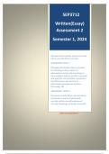 SEP3712 Assignment 2 semester 1 ,2024. This document contains an introduction, body, conclusion and references for Topic 1 and Topic 2 of SEP3712 written Assignment 2, 2024. you will select and submit 1 Topic. 100% Pass Guaranteed. Good Luck.  