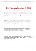 RN Comprehensive B 2019