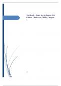 Test Bank - Basic Arrhythmias, 9th Edition (Walraven, 2025), Chapter 1