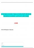 FAC1502 FINANCIAL ACCOUNTING 1 FINANCIAL ACCOUNTING CONCEPTS, PRINCIPLES AND PROCEDURESFAC1502 ASSIGNMENT 2. QUESTIONS WITH CORRECT ANSWERS. A+GRADE.