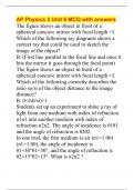 AP Physics 2 Unit 6 MCQ with answers