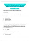 PILBEAMS MECHANICAL VENTILATION 7TH EDITION BY CAIRO 2024-2025 TEST BANK. QUESTIONS WITH 100 CORRECT ANSWERS WITH RATIONALE. LATEST 2024 UPDATE. GUARANTEED A+ GRADE.