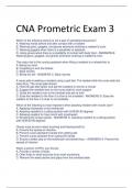 CNA Prometric Exam 3