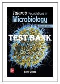 Talaro’s Foundations in Microbiology, 11th Edition, by Barry Chess Test Bank