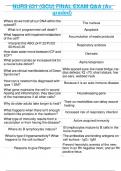 NURS 631 (GCU) FINAL EXAM Q&A (A+  graded)