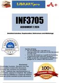 INF3705 Assignment 2 (COMPLETE ANSWERS) 2024 - DUE 6 September 2024