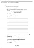 AQA Chemistry GCSE Purity, Formulations _ Chromatography 4 Exam Questions and Complete Solutions