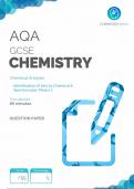 AQA Chemistry GCSE Identification of Ions by Chemical _ Spectroscopic Means 2 Exam Questions and Complete Solutions