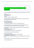 CPL PART 3 Exam Questions and Answers