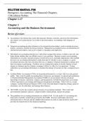 Solution Manual For Horngren's Accounting The Financial Chapters, 13th edition Tracie Miller-Nobles, Brenda Mattison||All Chapters 1-17