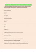 Lab CE Modules — Blood Banking Questions And Answers ( Verified Review Exam 2024), Lab -11- Blood typing 9 Exam (Immunology Test Review Qs&As 2024-2025), 4- ABO Typing Discrepancies (Part of Blood Bank Quiz 1 (Lectures 3-4) & Chapter 25 Blood/lymphatic In