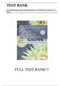 Test Bank For Oral Pathology for the Dental Hygienist, 7th Edition by Olga A. C. Ibsen, ISBN  978-0323400626||Complete Guide A+