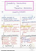  BEST HANDWRITTEN N OTES OF THEORETICAL DISTRIBUTION CONCEPT CLARIFICATION 