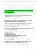 BLAW 3310 Final Exam Cards Questions and Answers 2024 