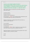 MARYLAND HOME IMPROVEMENT  SALESPERSON PRACTICE EXAM 100+ QUESTIONS  AND CORRECT ANSWERS/ MOST RECENT AND  VERIFED EDITION GRADED A+/ BRAND NEW!!!