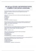 BUAD 331 EXAM 2 QUESTIONS WITH CORRECT DETAILED ANSWERS.