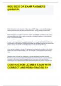 WGU D220 OA EXAM ANSWERS graded A+