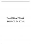 Samenvatting  Didactiek 1