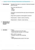 Exam 2 - Ch. 22 - Telemetry Interpretation and Dysrythmias