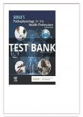 Test Bank For Gould's Pathophysiology for the Health Professions 7th Edition VanMeter and Hubert Chapter 1-28 EXAM WITH QUESTIONS AND ANSWERS 100% VERIFIED AND Rated A+ 2024 