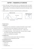 Surveying notes for SSC JE (to the point) all concepts covered