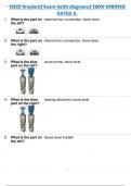 OSCE (Implant) Exam (with diagrams) 100% VERIFIED  RATED A.