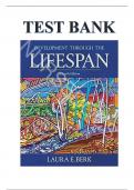 Test Bank For Development Through the Lifespan 7th Edition by Laura Berk||ISBN 978-0134419695||All Chapters||Complete Guide A+