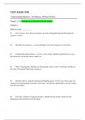 Test Bank for Understanding Business, 13th Edition by William Nickels, Jim McHugh, Susan Mc||ISBN, 978-1260894851||Chapters 1-20||Complete Guide A+