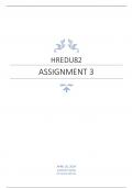 HREDU82 ASSIGNMENT 3 ANSWERS 2024